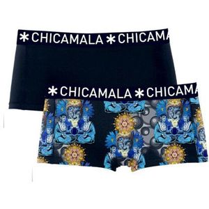 Muchachomalo Meisjes 2-pack boxershorts buddha