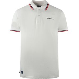 Aquascutum - Twin Tipped Collar - Poloshirt - Wit - Korte Mouwen