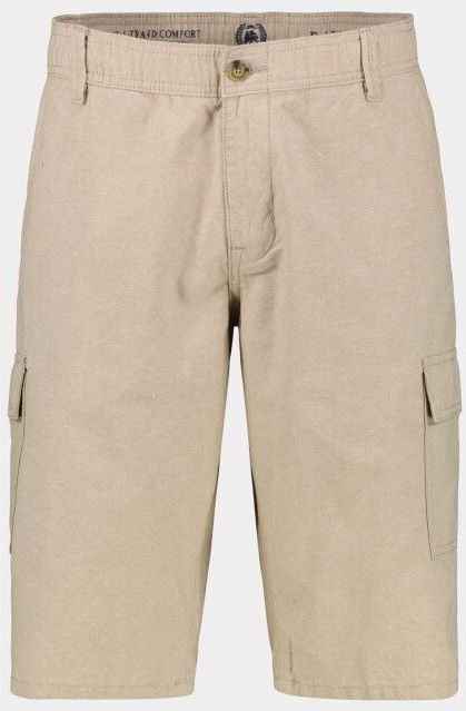 Lerros - Korte Broek - Beige - Katoen/Linnen - Regular Fit