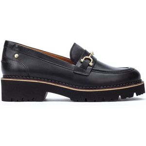 Pikolinos Vicar - Dames Instapper - Zwart - Leer