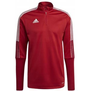 Adidas - Tiro 21 - Training Top - Primegroen - Kwart Rits - Met Lange Mouwen