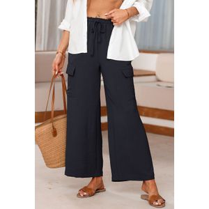 Wijde Cargo Broek met Touwtje
