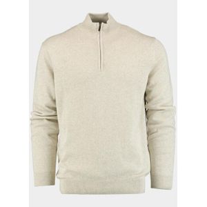 Bos Bright Blue Half zip half zip 100% katoen 528400cct-13/815