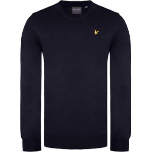 Lyle & Scott - KN1040G - Pullover - Navy - Lange Mouw V-Hals Heren