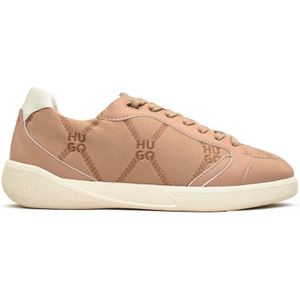 Hugo - Riven Tenn - Sneakers - Zwart-Wit - Textiel - Rubber Zool