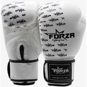 Forza kids mini artifical gloves white -