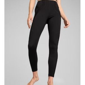 Puma Sportbroek Studio Cloudspun Rib - Zwart