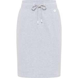 DreiMaster - Maritim - Kokerrok - Lichtgrijs - Sweatstof