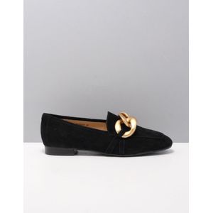 Di Lauro Mocassins dames 2316353 black suede