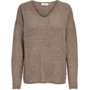 Only Onlcamilla v-neck ls pullover knt -