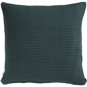 Heckett & Lane Kussensloop wafel pillowcase bistro green 50 x 50 cm