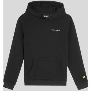 Lyle & Scott - Script Logo Hoodie - Zwart - Jongens