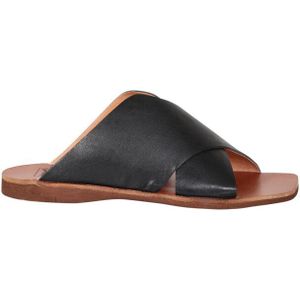Walk in the Park D091 lederen slipper