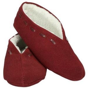 ARIESZZZ - Spaanse Sloffen - Rood - Suede
