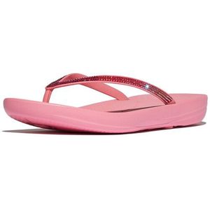 FitFlop - iQushion Ombre Sparkle - Flip-Flops - Pinkperfect/Pop Orange - Waterbestendig