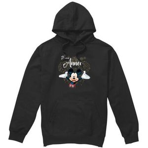 Disney Heren frans mickey mouse vuurwerk nieuwjaar hoodie