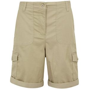 Regatta - Shorebella - Korte Broek - Wit - 56% Viscose, 40% Katoen, 4% Elastaan, UPF 50+