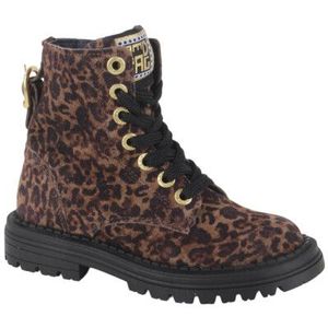 Red Rag - 12542-059 - Bikerboot - Leopard Fantasy - Suede Leer