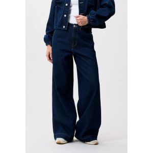 Catwalk Junkie - Wide Leg Jeans - Dark Blue - 5-Pocket Design