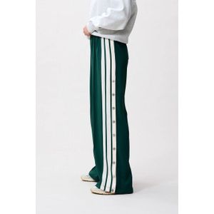 Catwalk Junkie - Side Button Tracksuit Trousers - Donkergroen - Broek