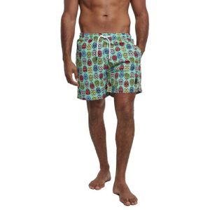 Urban Classics Heren calavera zwemshorts