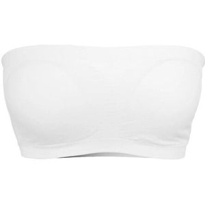 Urban Classics Dames gewatteerde bandeau top