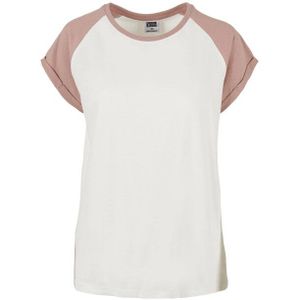 Urban Classics Dames contrast raglan t-shirt