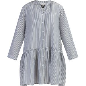 DreiMaster - Jerseyjurk - Donker Marineblauwe Strepen - Lange Mouwen