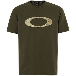 Oakley - Ellipse Line Camo - T-shirt - Groen - Korte Mouw