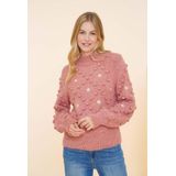 Geisha 44841-23 pullover dots and flowers