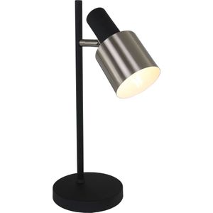 Anne Lighting Moderne tafellamp - metaal modern e27 l: 16cm voor binnen woonkamer eetkamer zwart