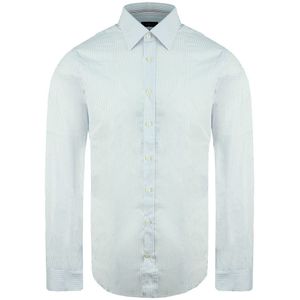 Hackett - HM306951 - Lichtblauw Overhemd - Lange Mouw - Geruit