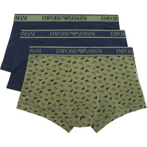 Emporio Armani - Boxershorts - 3-pack - Effen en Patroon