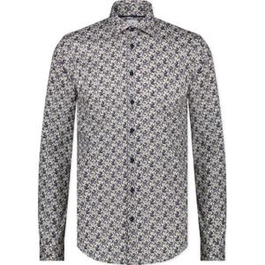 Blue Industry 3118-32 shirt navy dessin