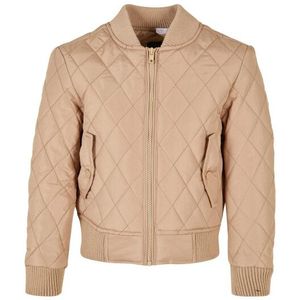Urban Classics Meisjes diamond quilt nylon jas