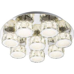 Globo Plafondlamp met acht acrylspots | 50cm | plafondspots | | woonkamer | eetkamer