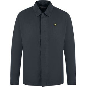Lyle & Scott - LW1701V Z865 - Overshirt Jacket - Zwart - 100% Katoen