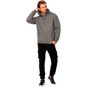GUESS - Roy - Sweatshirt - Grijs - Met Capuchon