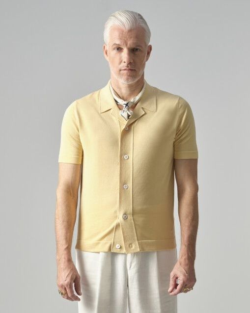 Dutch Dandies Arno kantelberg polo met korte mouwen