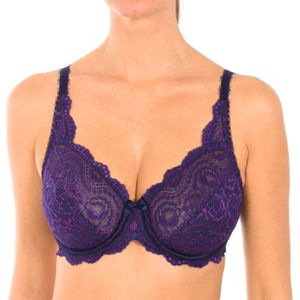 PLAYTEX - Flower Elegance - Omsluitende BH - Bicolor Violet - Kant