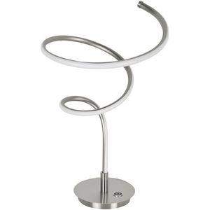 Highlight Moderne metalen curle led tafellamp -