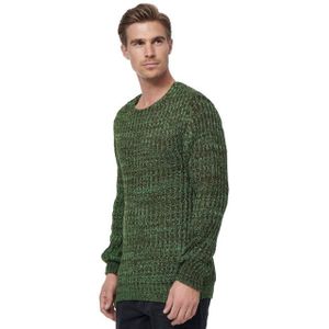 Rusty Neal - Trui - Groen - Heren - Casual