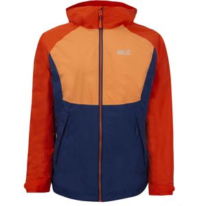 Jack Wolfskin - Mount Isa 3in1 - Jas - Navy/Bruin