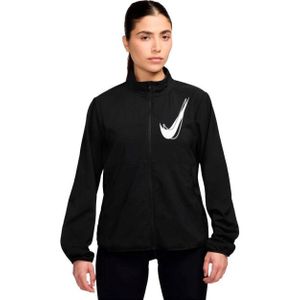 Nike - Swoosh Dri-Fit - Trainingsjas - Dames - Polyester - Zwart