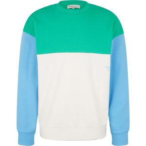 Tom Tailor - Sweatshirt - Colour Block Design - Herensweatshirt