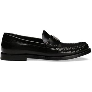Dolce & Gabbana - Loafers - Zwart - Dames - Leer