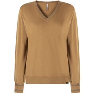 Zoso Lauran knit sweater lurex bronze