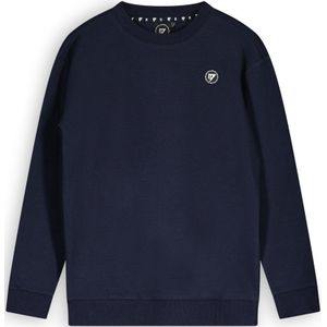 Bellaire  Jongens sweater met klein logo navy blazer