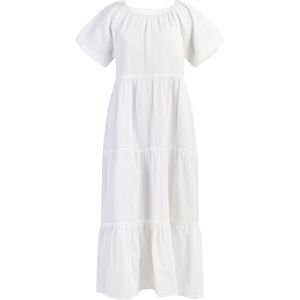 DreiMaster - Maxi Jurk - Wit - Dames