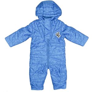 Off White - All Over Print Puffer Suit - Blauw - Onesie